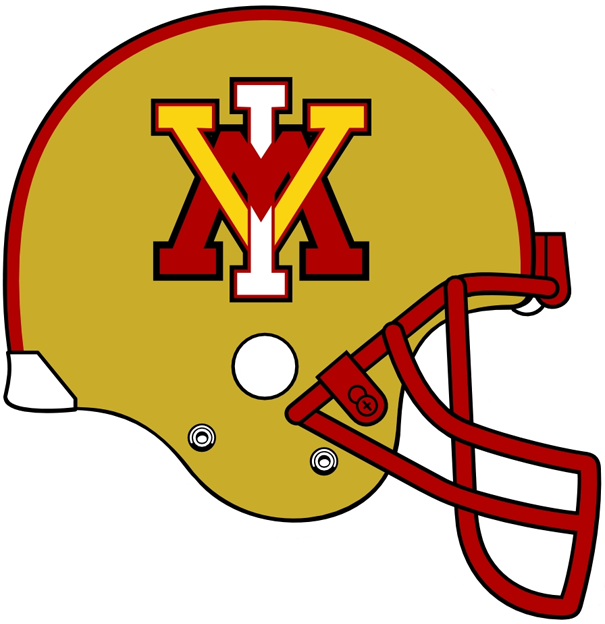 VMI Keydets 0-Pres Helmet Logo iron on transfers for clothing